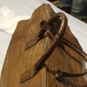 Authentic Alfred Dunhill Crocodile Bag